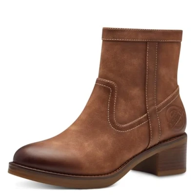 Abbildung von s.Oliver Stiefelette Ankle Boot, Damen, Größe: 40, Cognac Schuhe