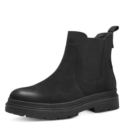Abbildung von TAMARIS Damen 8 86415 43 Stiefel, Schwarz Nubuk, 37 EU