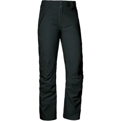 Abbildung von Schöffel Damen Weissach L, wasser und winddichte Skihose, warme Schneehose mit Verstärkung gegen Skikantenschläge Schneefang, black, 52