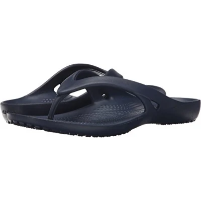 Abbildung von Crocs Damen Kadee II Flip Women Zehentrenner, Navy, 38 39 EU