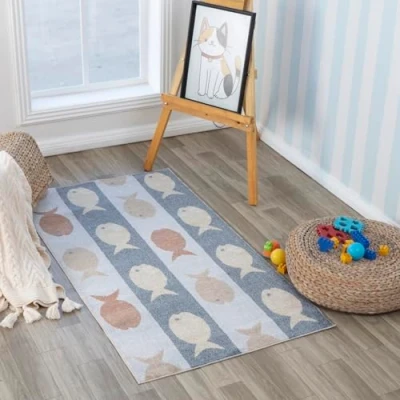 Abbildung von Surya Kinderteppich »PEKIN«, rechteckig, 6 mm Höhe, Kids