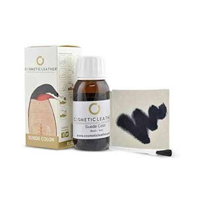 Abbildung von Flüssige Lederfarbe Wildlederschuhe, Farbe für Zubehör aus Leder 50 ml 3 FARBEN ERHÄLTLICH