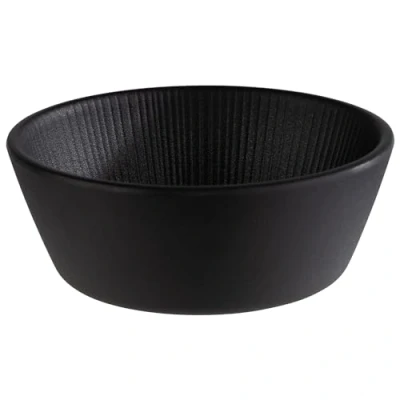 Abbildung von APS 85271 Schale NERO in schwarz, Ø 12,5 cm, Höhe 4,5 0,25 Liter