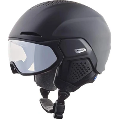 Abbildung von ALPINA Unisex Erwachsene, ALTO V Visierhelm, white matt, 55 59 cm