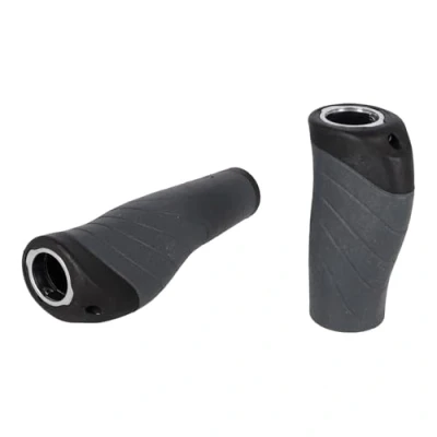 Abbildung von XLC Unisex Erwachsene Griffe Ergonomic GR S04, schwarz/Grau, 135/92 mm
