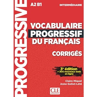 Abbildung von Vocabulaire progressif du français: Niveau intermédiaire 3ème édition. Corrigés