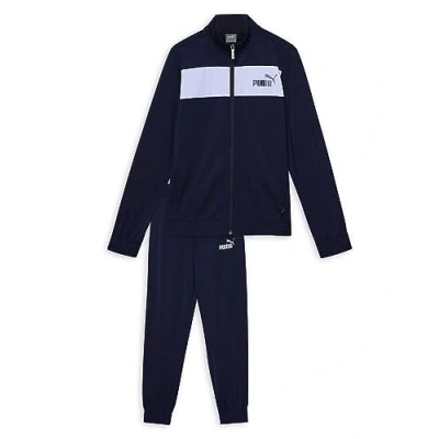 Abbildung von PUMA Boy&#039;s Poly Suit Cl B Track Suit,Blau (Peacoat), 104