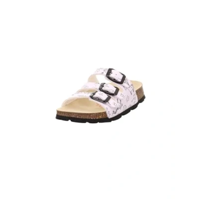 Abbildung von Superfit Fussbettpantoffel Pantoffeln, Weiß/Schwarz 1050, 24 EU Weit