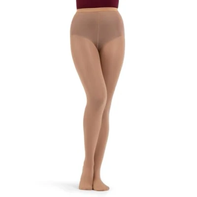 Abbildung von Capezio Damen Strumpfhose mit Standfuß Beige X Large