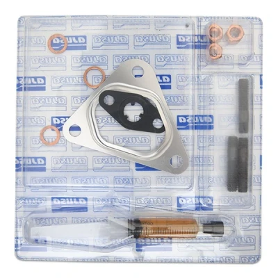 Abbildung von AJUSA JTC11016 Montagesatz, Lader with studs, syringe oil mit Dichtungen Montageanleitung MERCEDES BENZ: E Class Saloon, ML Class, CLK Coupe
