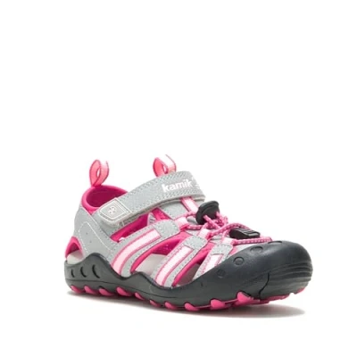 Abbildung von Kamik Mädchen Crab Geschlossene Sandalen, Grau Grey Pink Gpi, 31 EU