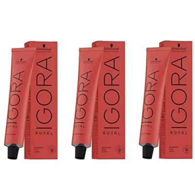 Abbildung von Schwarzkopf Professional Igora Royal Cools Permanente Färbung 60 ml 9 1 Extra Hellblond Cendré