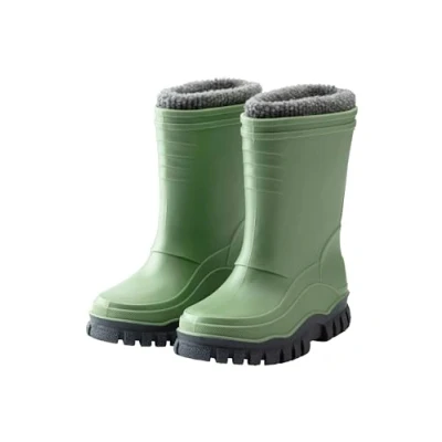 Abbildung von Sterntaler Jungen Unisex Kinder herausnehmbarem Innenschuh Gummistiefel, steingrün, 23 EU