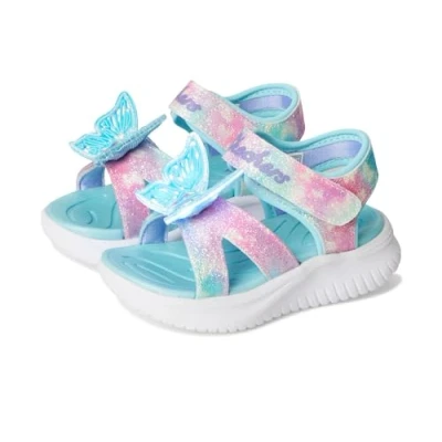 Abbildung von Skechers Baby Mädchen Jumpsters Butterfly Brites Flache Sandale, Blue, 26 EU