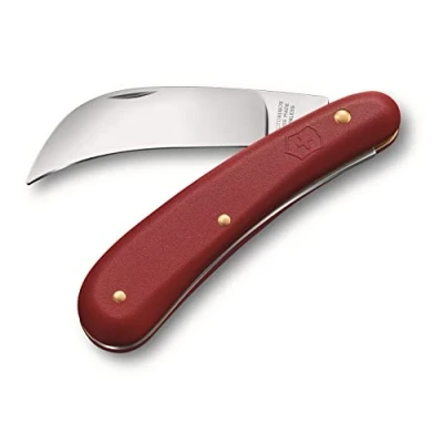 Abbildung von Victorinox Hakenmesser M, Garten Schweizer Taschenmesser, Gärtner und Floristen, Klinge, gebogen, rot