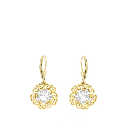 Abbildung von Sofia Milani Ornament Flower Ohrringe, Damen, Größe: One Size, Gold coloured