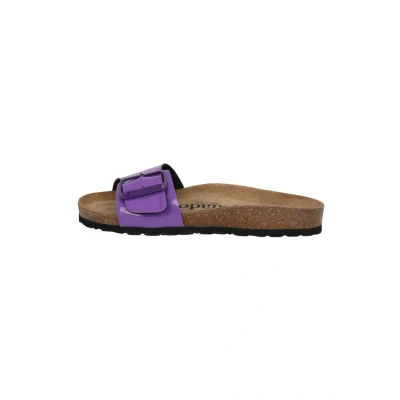 Abbildung von Palado Malta EGS Pantolette flach, Damen, Größe: 39, Lila lack Schuhe