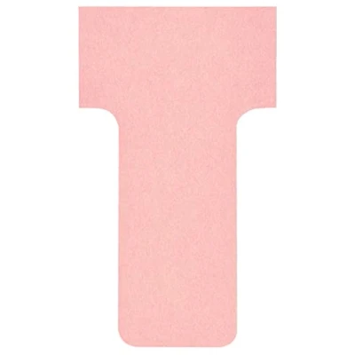 Abbildung von Nobo Kartentafel Zubehör T Karten, Index 1, 100 Stück, pink