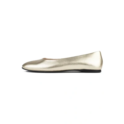 Abbildung von L37 BABY COME ON Klassischer Ballerina, Damen, Größe: 40, Gold Schuhe