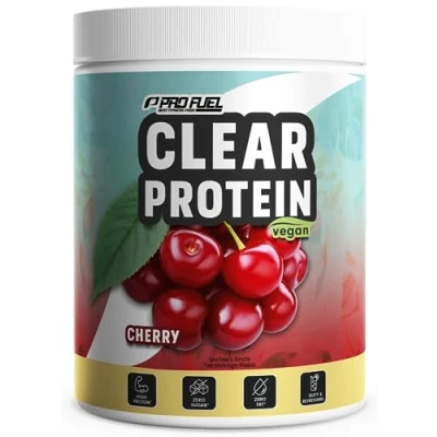 Abbildung von Clear Protein Vegan 360g KIRSCHE, unglaublich leckerer &amp; erfrischender Drink, vegane Whey Protein/Iso Alternative mit hochwertigem Erbsenproteinhydrolysat, 56%