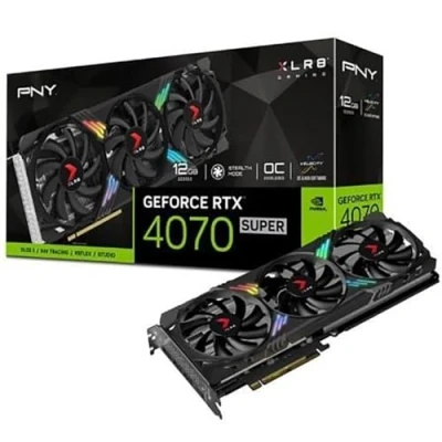 Abbildung von PNY Grafikkarte VCG4070S12TFXXPB1 O RTX 4070 Super 12 GB GDDR6X