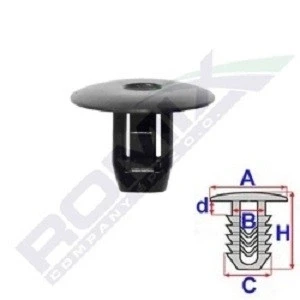 Abbildung von ROMIX C60647 Clip HONDA: Insight II Hatchback