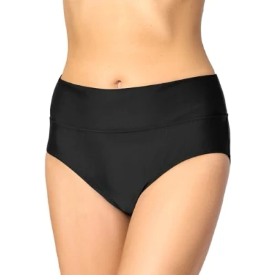 Abbildung von Merry Style Damen Bikini Slip MSVR5 (Schwarz (9240), 48)