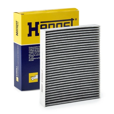 Abbildung von HENGST FILTER E4959LC Innenraumfilter Aktivkohlefilter 217 186 30 TOYOTA: Corolla XII Hatchback, HILUX 8 Pritsche/Fahrgestell, C HR, LEXUS: RX IV