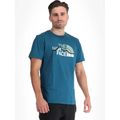 Abbildung von The North Face T Shirt »M SS MOUNTAIN LINE TEE«, (1 tlg.)
