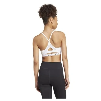 Abbildung von adidas Damen AeroReact Training Bra, White, S