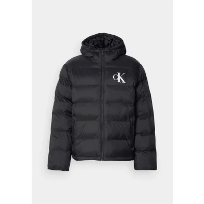 Abbildung von Calvin Klein Jeans Monogram Winterjacke, Herren, Größe: XXL, Black