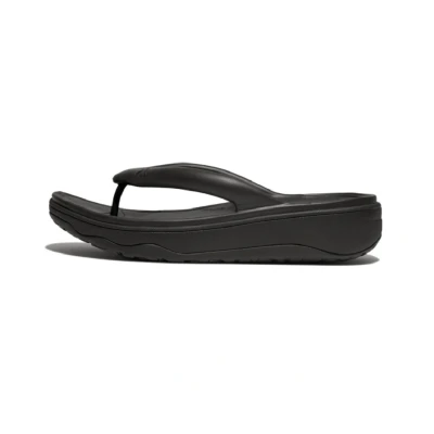Abbildung von FITFLOP Relieff Recovery Zehensteg-Sandalen SCHWARZ 36