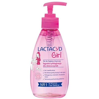Abbildung von Lactacyd Girl Gel für Intimhygiene, Schonende Pflege Mädchen 200 ml, Pumpe
