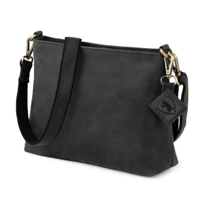 Abbildung von Berliner Bags Vintage Umhängetasche Marbella M, Große Schultertasche Crossbody Bag aus Leder, Handtasche für Damen Dunkelgrau