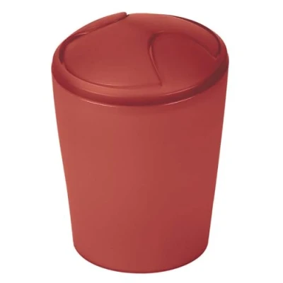 Abbildung von Spirella Mülleimer mit Wippe, PP Move, 5 l, Terrakotta, Polypropylen, Brown, 5L