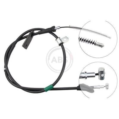Abbildung von A.B.S. K18828 Handbremsseil 1523 Trommelbremse für Links /Rechtslenker SUBARU: JUSTY 3, SUZUKI: IGNIS 2