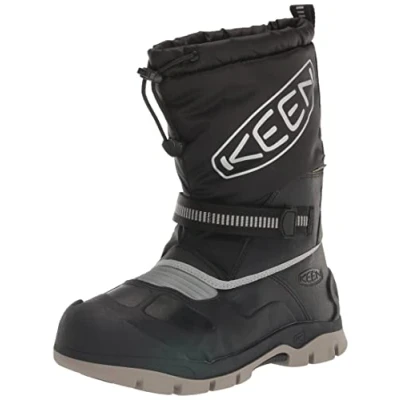 Abbildung von Keen SNOW Troll WP Snowboot/Winterstiefel für Kinder, Größe: 30, Black/silver Schuhe