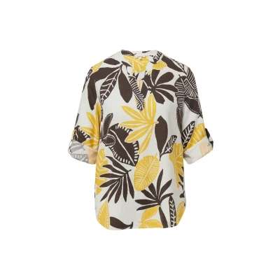 Abbildung von s.Oliver MIT 3/4ÄRMELN Bluse, Damen, Größe: 32, Creme