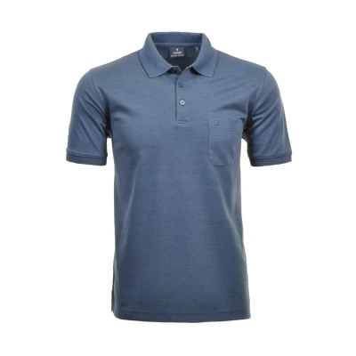 Abbildung von RAGMAN Herren Kurzarm Softknit Poloshirt 5X Large, Azur 778