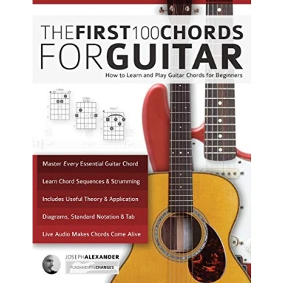 Abbildung von Guitar: The First 100 Chords for How to Learn and Play Guitar Chords: Complete Beginner Method (Beginner Books)