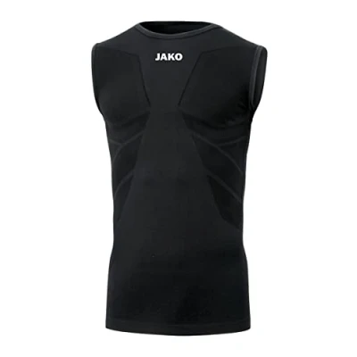 Abbildung von JAKO ÄRMELLOS Comfort Unterhemd/shirt, Herren, Größe: Medium, Schwarz