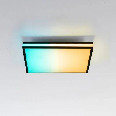 Abbildung von JUST LIGHT Deckenleuchte »MARIO«, 1 flammig, Leuchtmittel LED Board fest integriert, LED, CCT über Fernbedienung, RGB Rainbow, dimmbar, Infrarot inkl.
