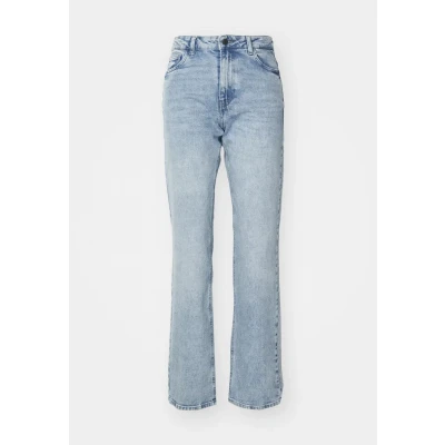Abbildung von Noisy May Nmmonica Jeans Straight Leg, Damen, Größe: 25x30, Light blue denim