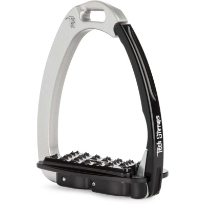 Abbildung von Tech Stirrups Steigbügel Venice Sloped EVO Silb./Schw. Adult