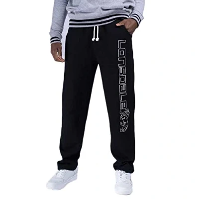 Abbildung von Lonsdale Herren Jogginghose Normale Passform STONESFIELD, Black XXXL, 114609
