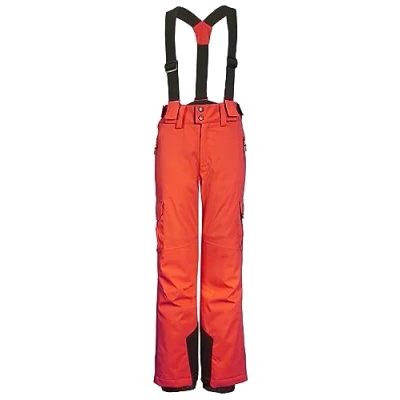Abbildung von killtec Jungen Skihose/Funktionshose mit Latz, Schneefang und Kantenschutz KSW 128 BYS SKI PNTS, neon Lime, 140, 39669 000