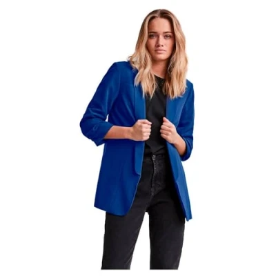 Abbildung von PIECES Damen Pcboss Noos 3/4 Blazer, Mazarine Blue ,XXL