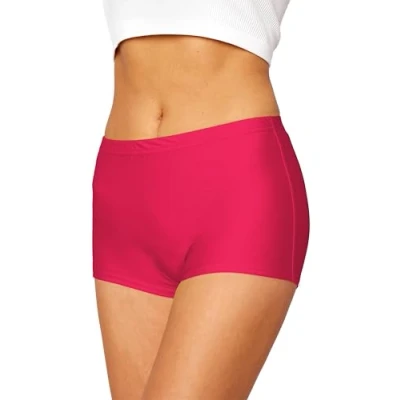 Abbildung von Merry Style Damen Badeshorts Bikinihose Bademode Badehose Bikini Unterteil Schwimmshorts L23L1 (Rosa (3260), 42)