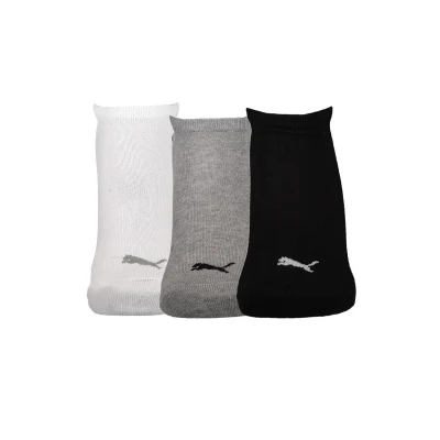 Abbildung von Puma Unisex 3 PACK Sportsocken, Größe: 39 42, Grauweissschwarz
