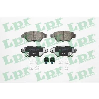 Abbildung von LPR 05P699 Bremsbelagsatz mit Schrauben OPEL: Astra G CC, Caravan, Coupe